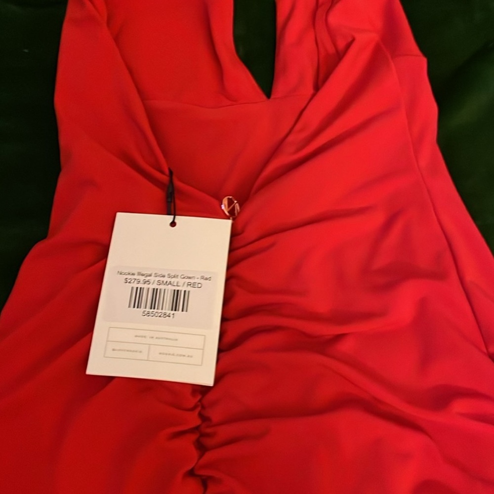 Red dress